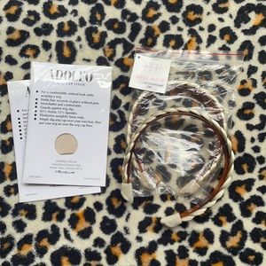 Wig cap liner - 2 braided headband